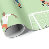 verpakkingspapier voor football cadeaupapier (Rol Hoek)