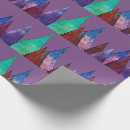 Verpakkingspapier voor geometrische kunst cadeaupapier (Hoek)