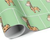verpakkingspapier voor Giraffe Cadeaupapier (Rol Hoek)