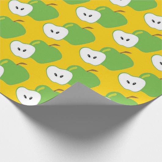 verpakkingspapier voor groenappelfruit cadeaupapier (Hoek)