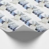 Verpakkingspapier voor grote Pyreneeën Cadeaupapier (Hoek)