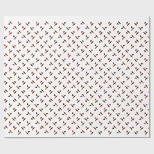 Verpakkingspapier voor holiday Chihuahua Cadeaupapier (Vlak)