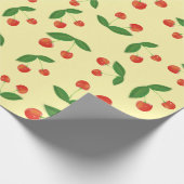 Verpakkingspapier voor kersen cadeaupapier (Hoek)