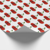 Verpakkingspapier voor kersen cadeaupapier (Hoek)