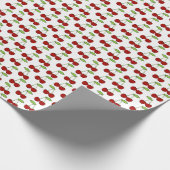 Verpakkingspapier voor kersen cadeaupapier (Hoek)