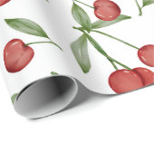 Verpakkingspapier voor kersen cadeaupapier (Rol Hoek)