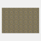 Verpakkingspapier voor Kerstmis met één patroon. Inpakpapier Vel (Voorkant 3)