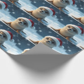 verpakkingspapier voor kerstzegels cadeaupapier (Hoek)