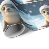 verpakkingspapier voor kerstzegels cadeaupapier (Rol Hoek)