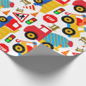 Verpakkingspapier voor kindermatte, voor de bouw cadeaupapier (Hoek)