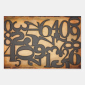 Verpakkingspapier voor papier voor het ontkoppelen inpakpapier vel (Voorkant 2)