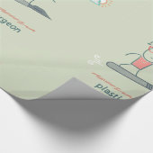 Verpakkingspapier voor plastische chirurgen cadeaupapier (Hoek)