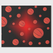 Verpakkingspapier voor ruimteketball cadeaupapier (Vlak)