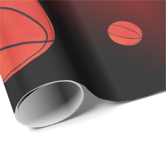 Verpakkingspapier voor ruimteketball cadeaupapier (Rol Hoek)