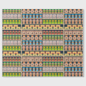 verpakkingspapier voor schappen in supermarkten cadeaupapier (Vlak)