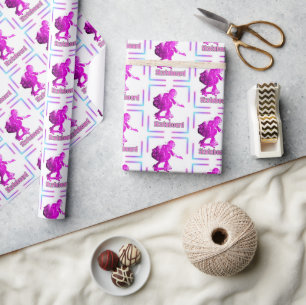 Verpakkingspapier voor skateboard cadeaupapier
