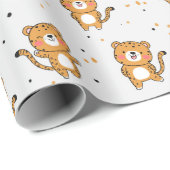 Verpakkingspapier voor tigers cadeaupapier (Rol Hoek)