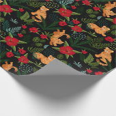 Verpakkingspapier voor tigers cadeaupapier (Hoek)