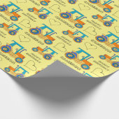 Verpakkingspapier voor trekkers cadeaupapier (Hoek)