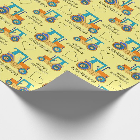 Verpakkingspapier voor trekkers cadeaupapier (Hoek)