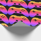 Verpakkingspapier voor videogame-controller cadeaupapier (Hoek)