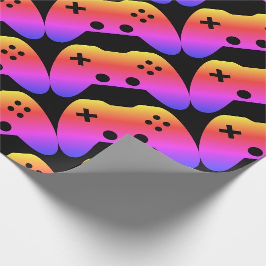Verpakkingspapier voor videogame-controller cadeaupapier (Hoek)