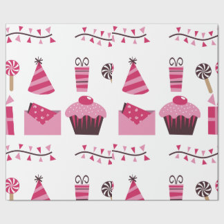 Verpakkingspapier voor vogeldagen cadeaupapier