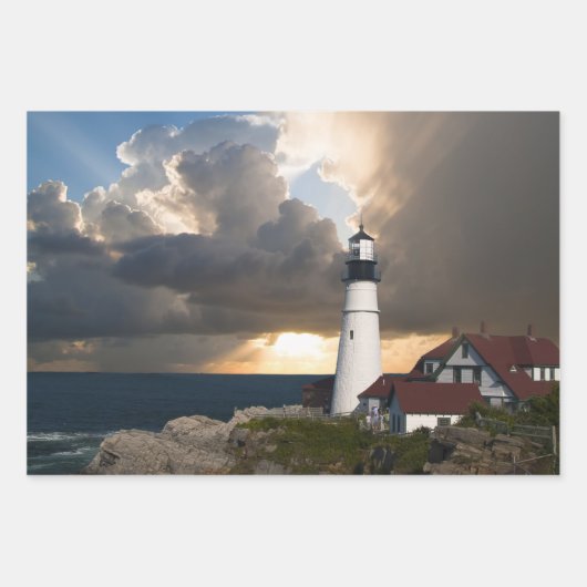 Verpakkingspapier voor vuurtoren inpakpapier vel (Voorkant 2)