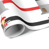 Verpakkingspapier voor vuurtorenontwerp cadeaupapier (Rol Hoek)