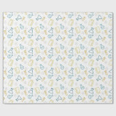 Verpakkingspapier voor wetenschappers met laborato cadeaupapier (Vlak)