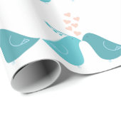 Verpakkingspapier voor zogende patronen cadeaupapier (Rol Hoek)