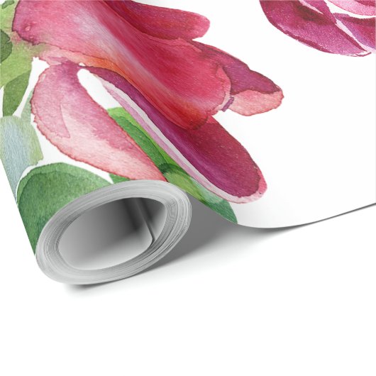 Verpakkingspapier - Waterverf flessenpatroon Cadeaupapier (Rol Hoek)