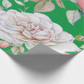 Verpakkingspapier - Waterverf flessenpatroon Cadeaupapier (Hoek)