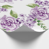 Verpakkingspapier - Waterverf flessenpatroon Cadeaupapier (Hoek)