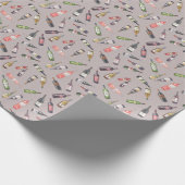 Verpakkingspapier "wijnflessen" cadeaupapier (Hoek)