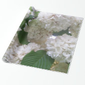 Verpakkingspapier - witte brandkranen cadeaupapier (Uitgerold)