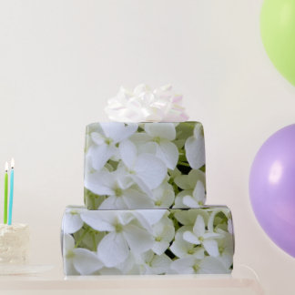 Verpakkingspapier - witte brandkranen cadeaupapier