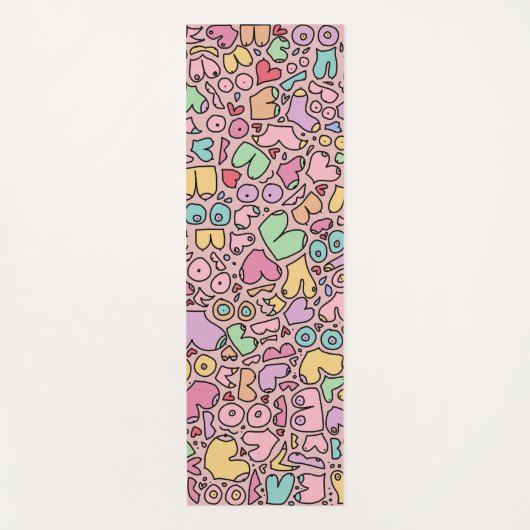 Verpakkingspapier Yogamat (Voorkant)