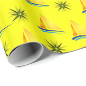 Verpakkingspapier Zeilboten Cadeaupapier (Rol Hoek)