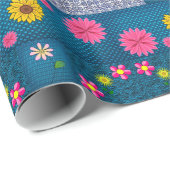 Verpakkingspapier Zonnebloem Cadeaupapier (Rol Hoek)