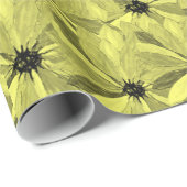 Verpakkingspapier Zonnebloem Cadeaupapier (Rol Hoek)