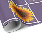 Verpakkingspapier Zonnebloem Cadeaupapier (Rol Hoek)