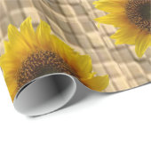 Verpakkingspapier Zonnebloem Cadeaupapier (Rol Hoek)