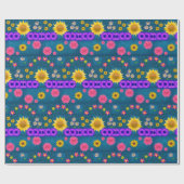 Verpakkingspapier Zonnebloem Cadeaupapier (Vlak)