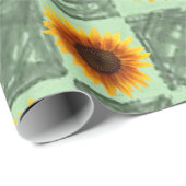 Verpakkingspapier Zonnebloem Cadeaupapier (Rol Hoek)