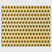 Verpakkingspapier Zonnebloem Cadeaupapier (Vlak)