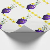 Verpakkingspapier Zonnebloem Cadeaupapier (Hoek)