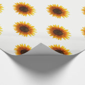 Verpakkingspapier Zonnebloem Cadeaupapier (Hoek)