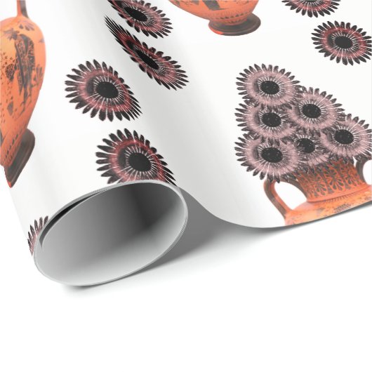 Verpakkingspapier Zonnebloem Cadeaupapier (Rol Hoek)