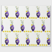 Verpakkingspapier Zonnebloem Cadeaupapier (Vlak)